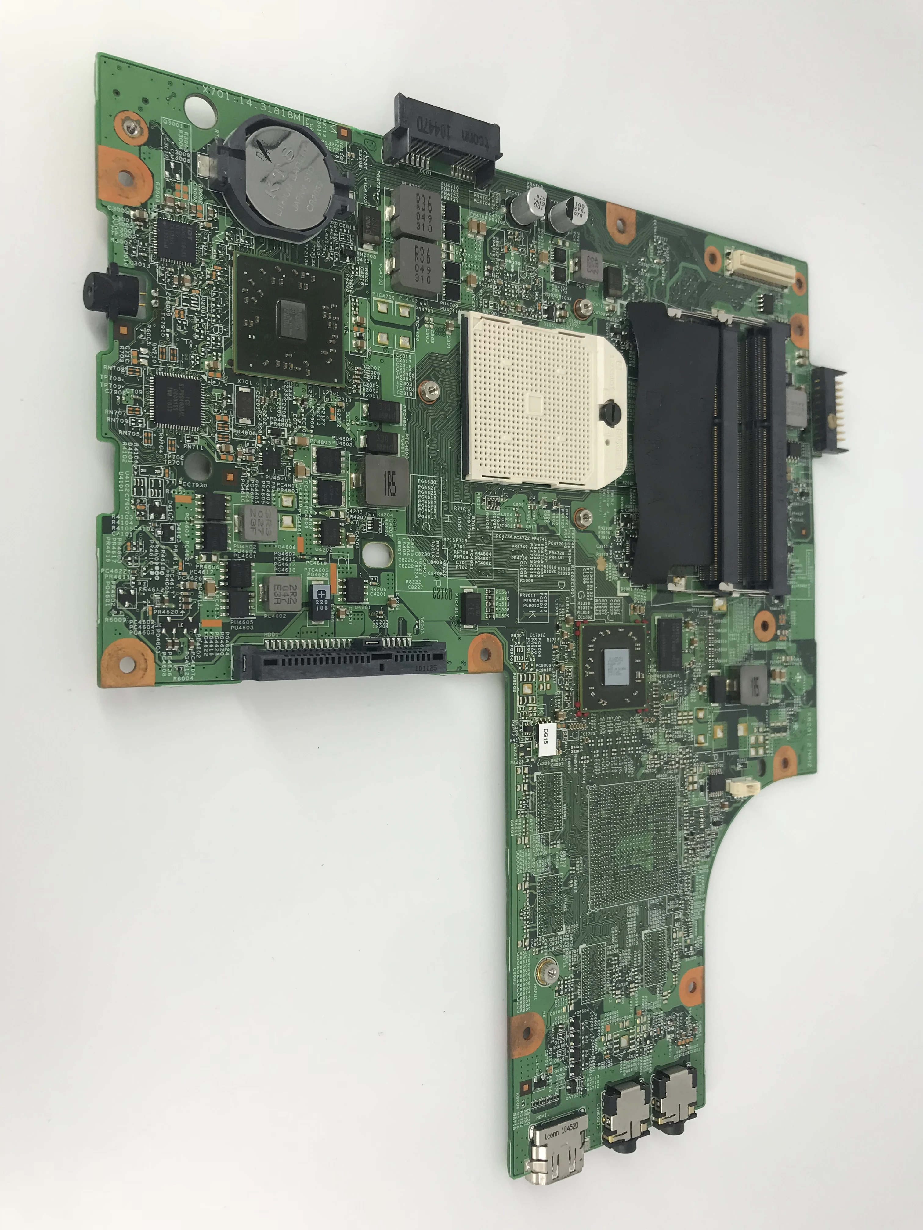 Материнская плата для ноутбука dell Inspiron 15R M5010 YP9NP 0YP9NP 48.4HH06.011 HD4200 полностью
