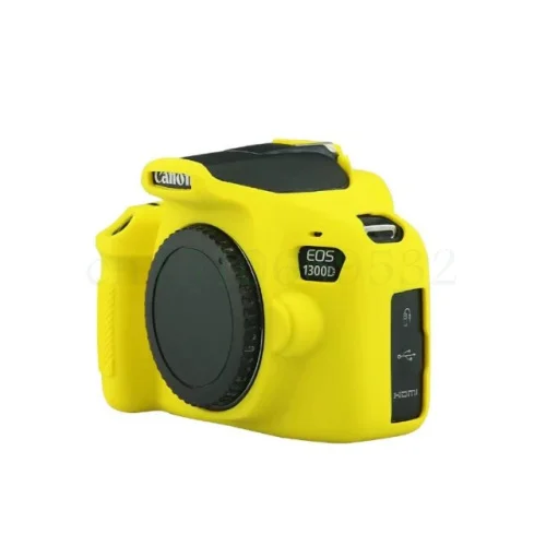 Силиконовый резиновый защитный чехол для камеры Canon 1300D 1500D | Электроника