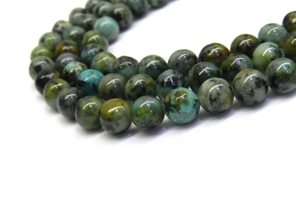 2017 лучшие модные акции металлические круглые натуральные бирюзовые бусины