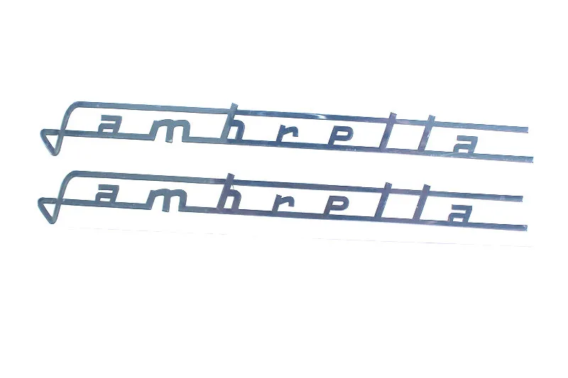 Мотоцикл Lambretta хромированный латунный стикер Танк Pad мультфильм автомобильные