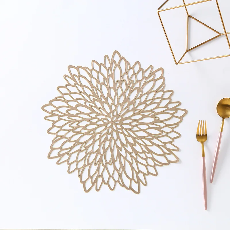 Нескользящие коврики из ПВХ водонепроницаемые с цветами термоизоляционный