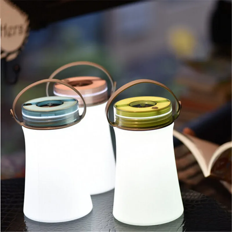 Уличные портативные фонари USB силиконовые водонепроницаемые дорожные садовые