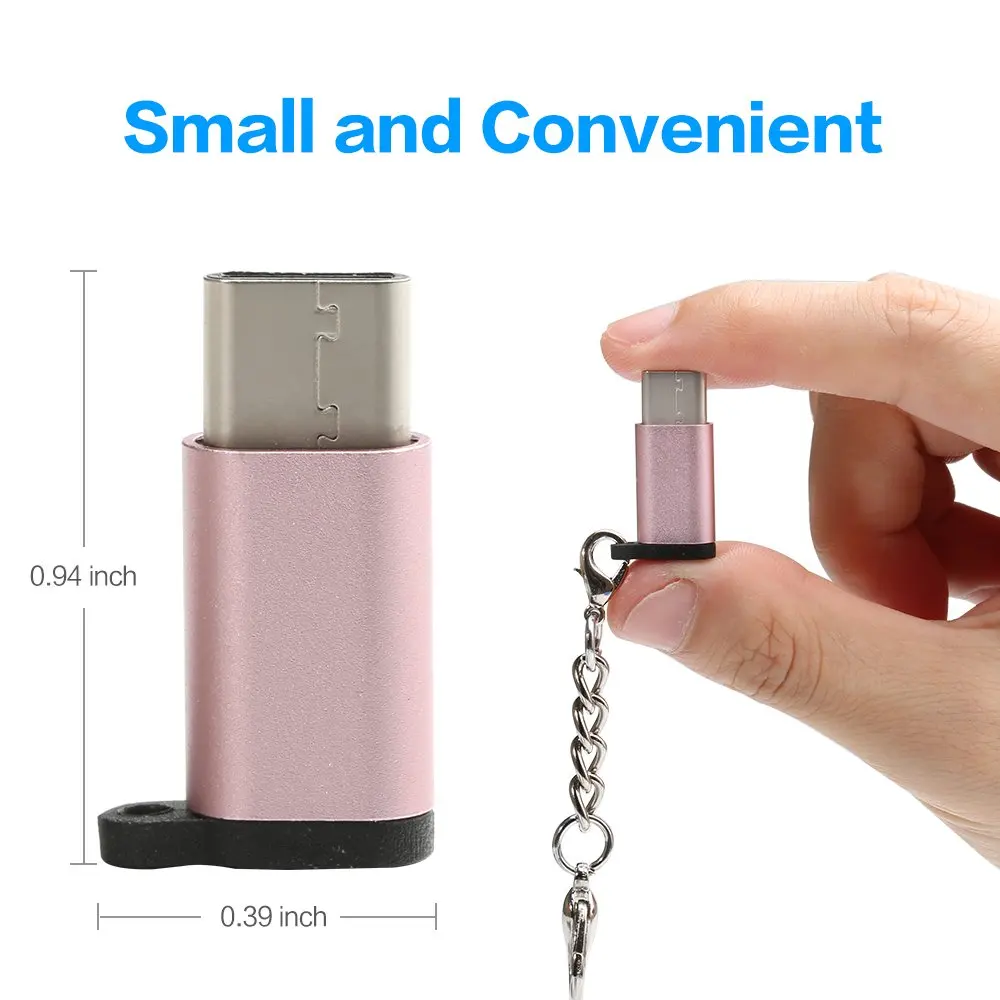 Адаптер Micro USB типа C для Samsung Galaxy S10 S9 S8 Plus S10E Huawei P30 P20 pro One 7 usbc NYFundas|Переходники и