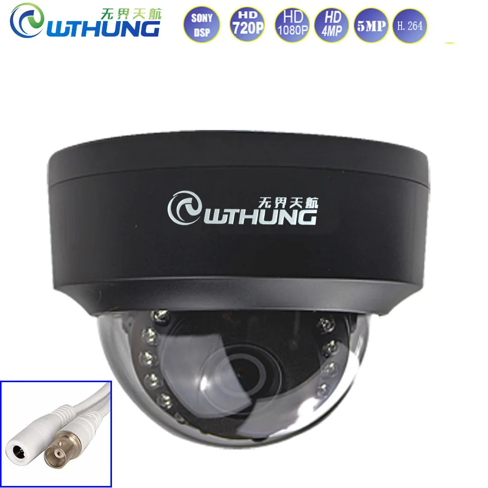 

AHD Camera Dome 5MP 1080P 720P Surveillance Security Cam SONY CMOS 15 IR Led IR Distance 20M IR cut Filter Night Vision Indoor