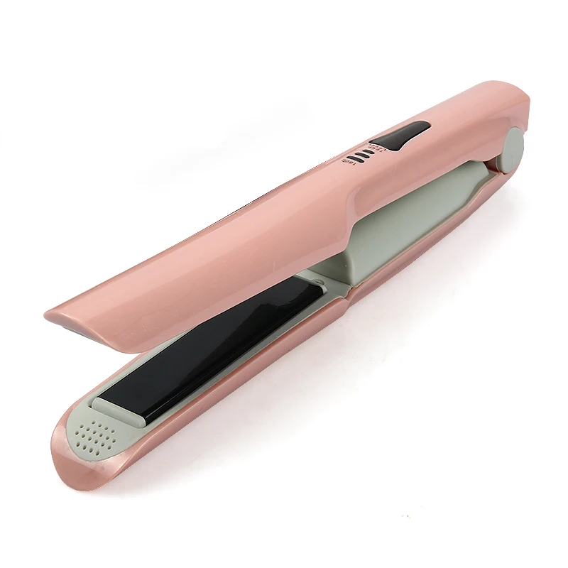 Выпрямитель для волос Shopify керамический плоский утюжок с usb зарядкой и контролем