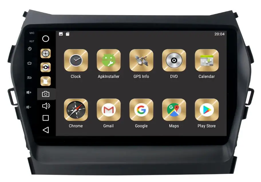 Carplay 4G 9 дюймов Android 10 автомобильная аудиосистема для Hyundai IX45 Santa Fe Santafe 2013 головное