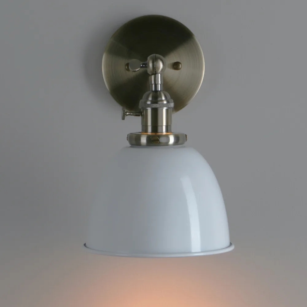 Permo винтажный wandlamp 6,5 ''настенные лампы, черное современное настенное бра, промышленный лестничный настенный светильник, новогодний, Рождественский Декор