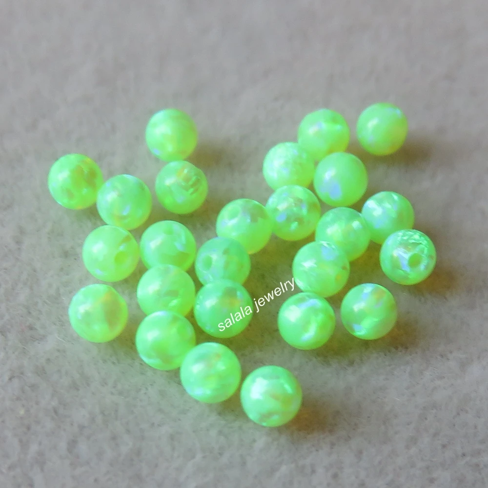 200 шт./лот 2 5 мм опал с круглой огранкой в форме шара op56 honeydraw синтетические круглые