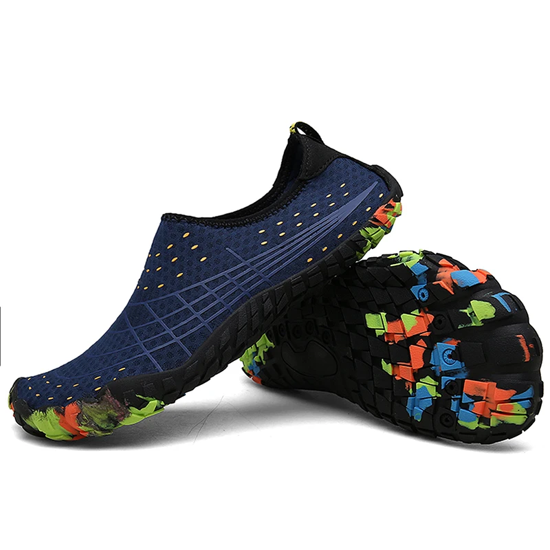 Летняя Водная обувь унисекс Мужские дышащие акватуфли пляжные сандалии