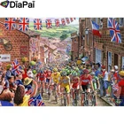 DIAPAI 5D DIY Алмазная картина 100% полная квадратнаякруглая дрель 