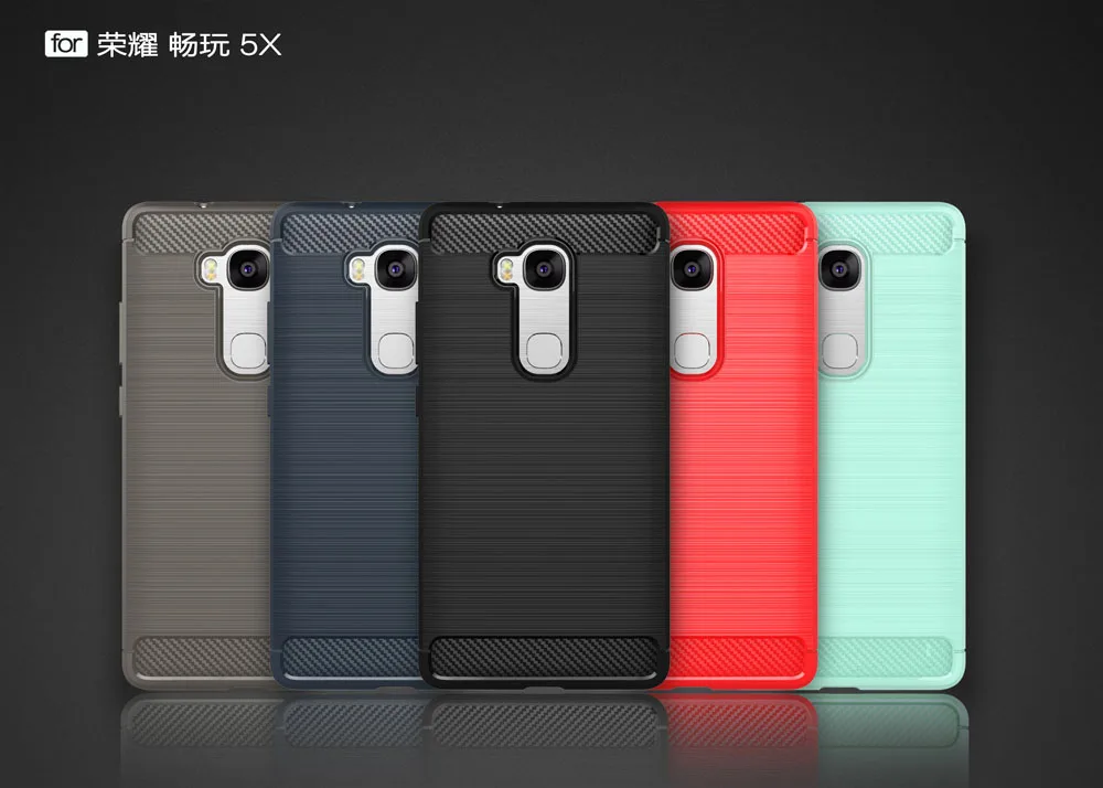 ТПУ чехол для huawei Honor 5X5 X KIW-L21 KIW-L24 KIW-L22 Мягкий силиконовый мобильного телефона X5 KIW