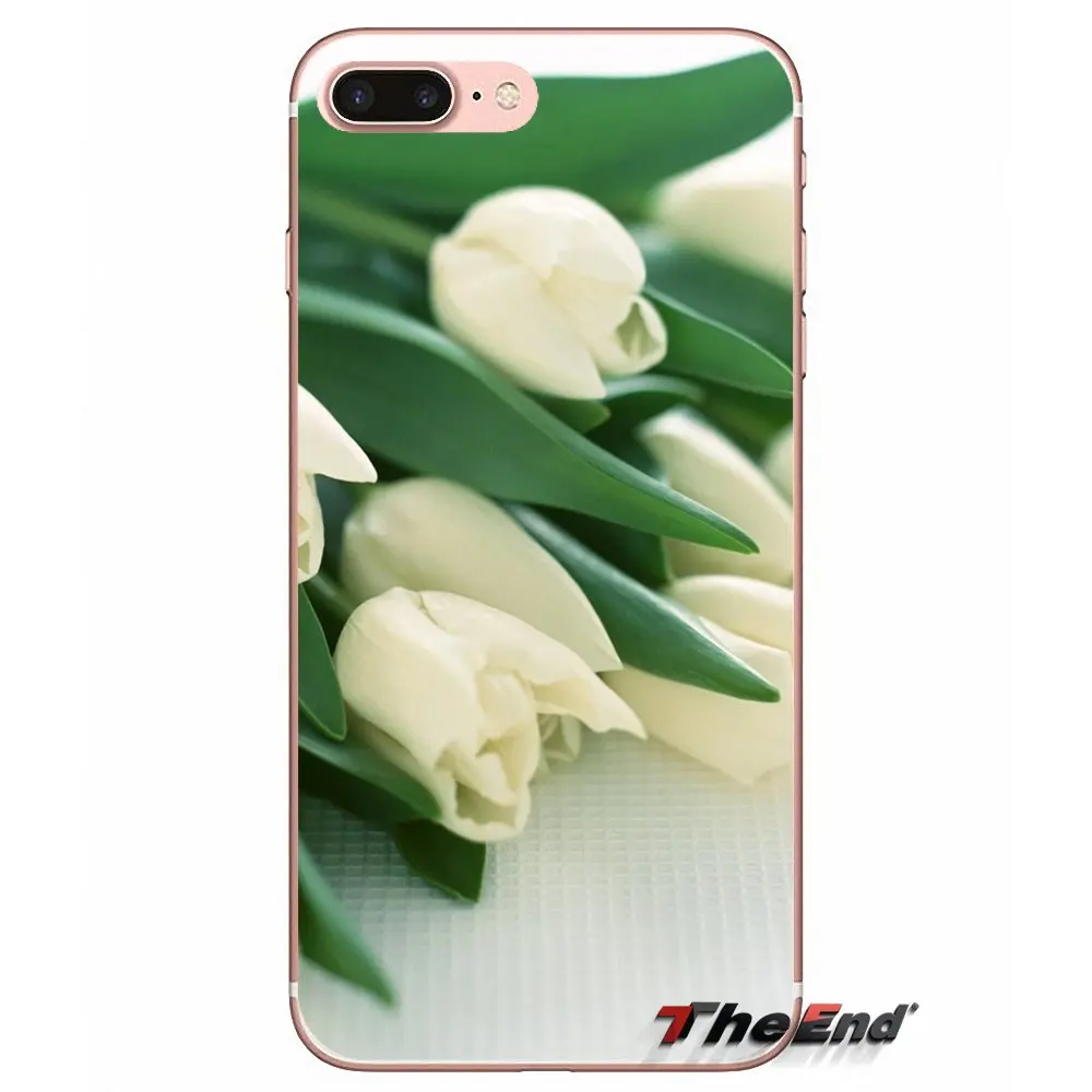 Soft Transparent Shell Covers World Beautiful Flowers For Apple iPhone X 4 4S 5 5S SE 5C 6 6S 7 8 Plus 6sPlus 6Plus 7plus 8plus | Мобильные