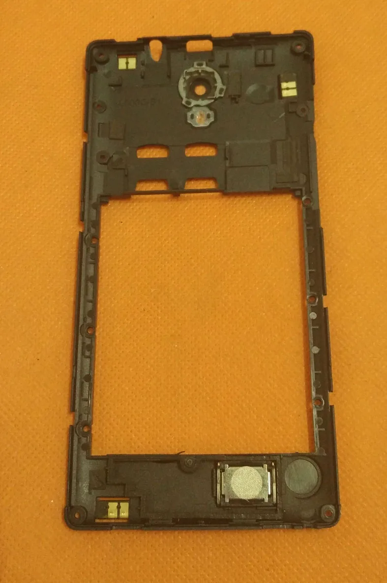 Б/у оригинальная Задняя рама корпус + громкий динамик стекло для камеры Elephone Trunk