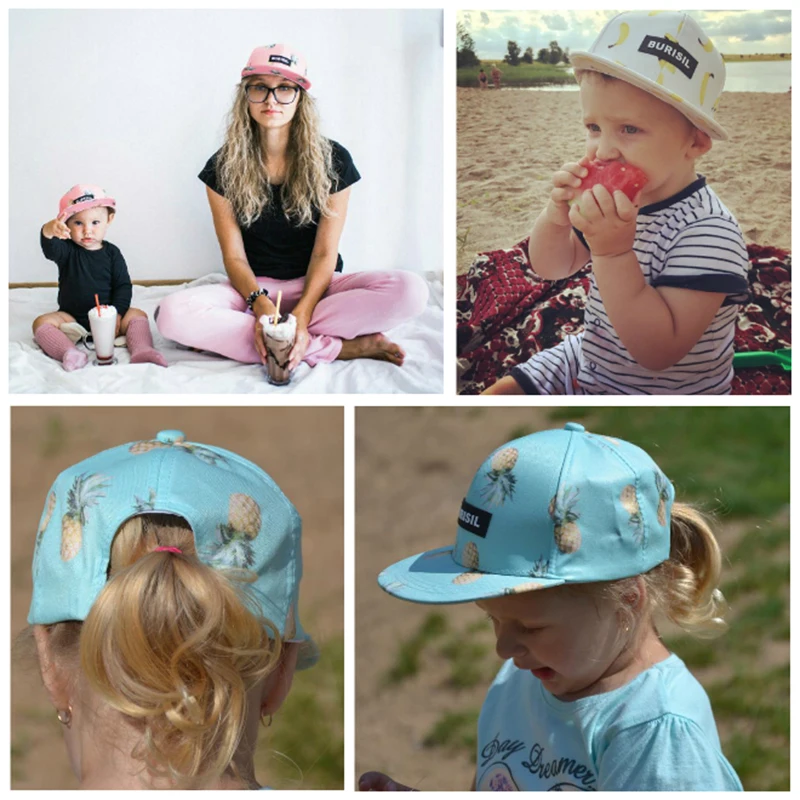 DMROLES Baby Sun Cap For Boys Adult/Kids Snapback Caps Summer Hat Children Baseball Girls Hip Hop | Детская одежда и обувь