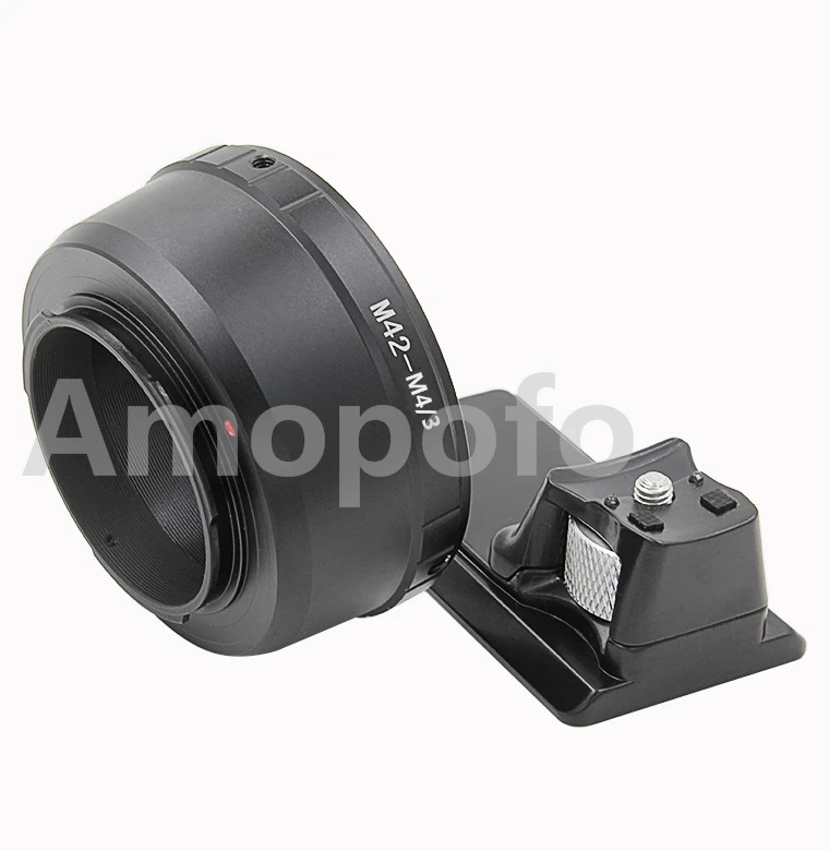 Адаптер для длинного штатива Amopofo M42 M4/3 винтовой объектив MFT GH4 OM D G6 G7 адаптер