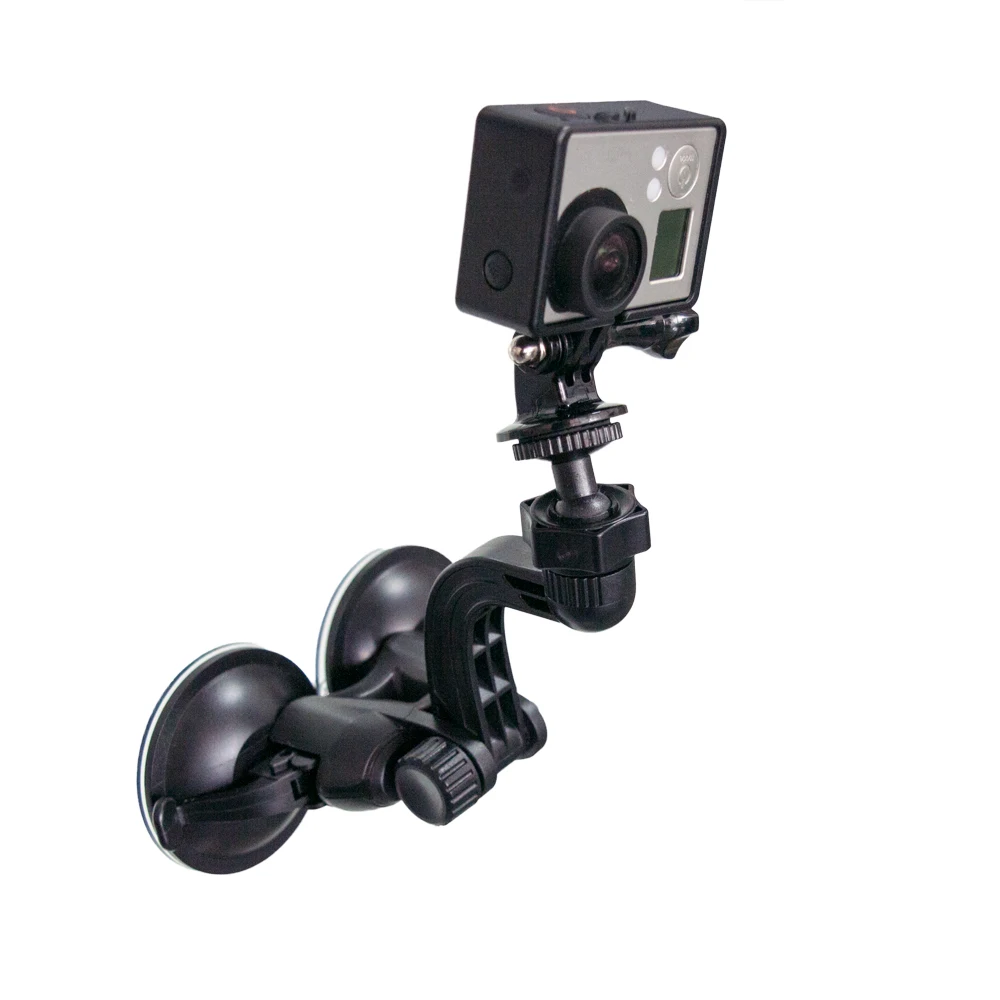 Двухфутовый вакуумный держатель на присоске для Gopro Hero 7/6/5/4/3/3 +/2/1 Xiaomi Yi SJCAM SJ4000 SJ5000