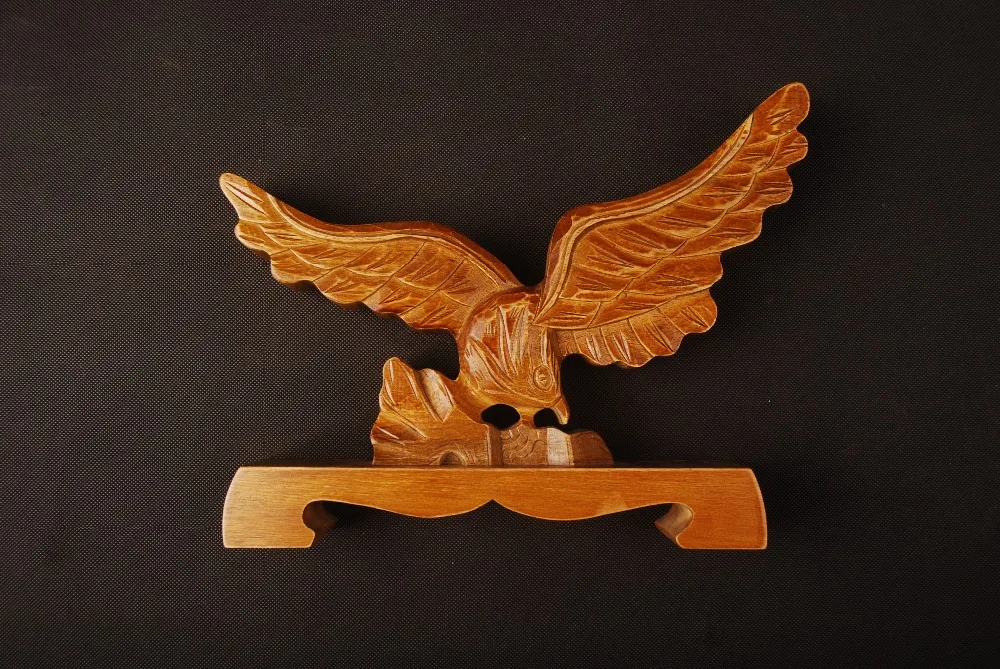 Специальный тонкий Hawk рисунок древесины держатель стойки Дисплей для японский