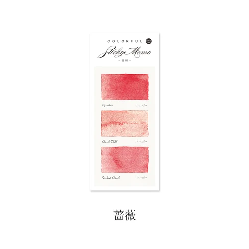 Watercolour(8) 1 шт. 30 листов акварельные фруктовые стикеры Самоклеющиеся блокноты для заметок N Times стикеры бумага липкие памятки школьные офисные принадлежности - Цвет: Watercolour(8)