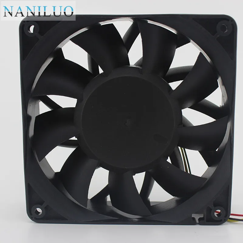 NANILUO оригинальный 12038 12 В 22 20 Вт см 4 линии большой объем воздуха | Компьютеры и офис