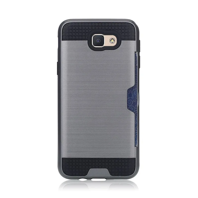 Противоударный пластиковый Гибридный армированный чехол из ТПУ для Samsung Galaxy