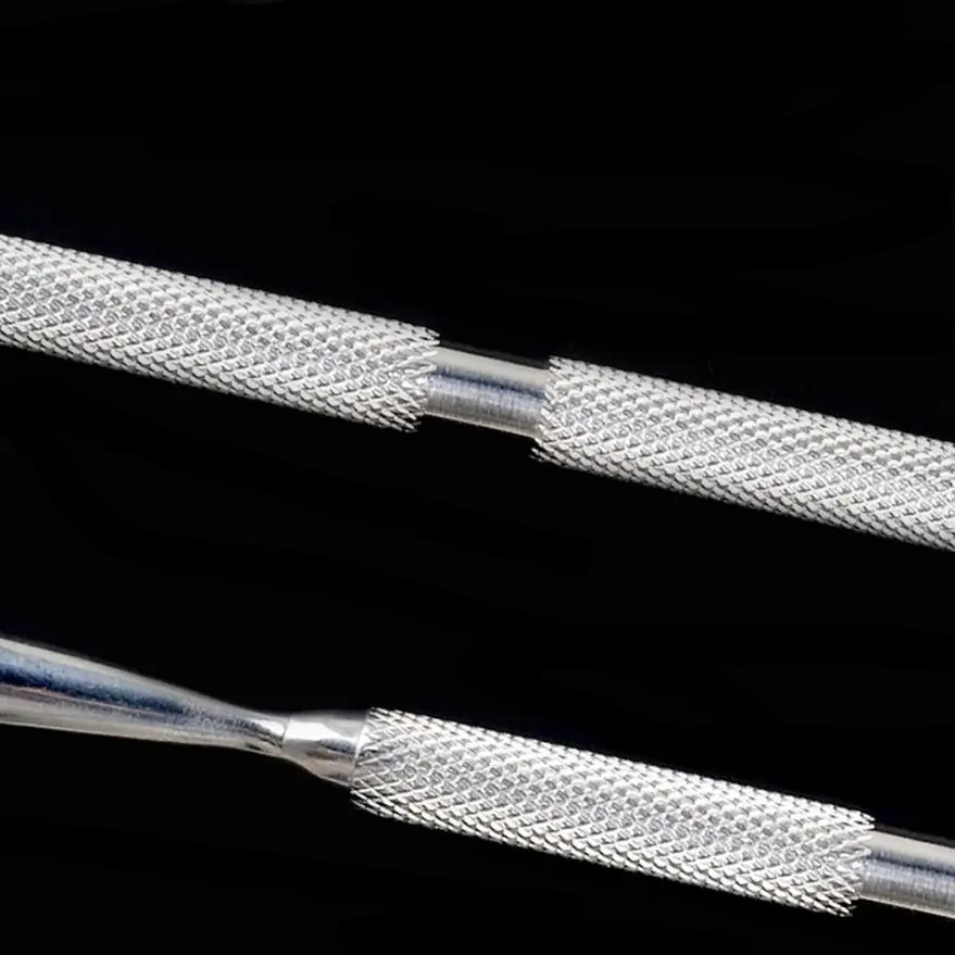 Горячая лучшая сделка Красивые Женщины Серебристая нержавеющая сталь кутикулы