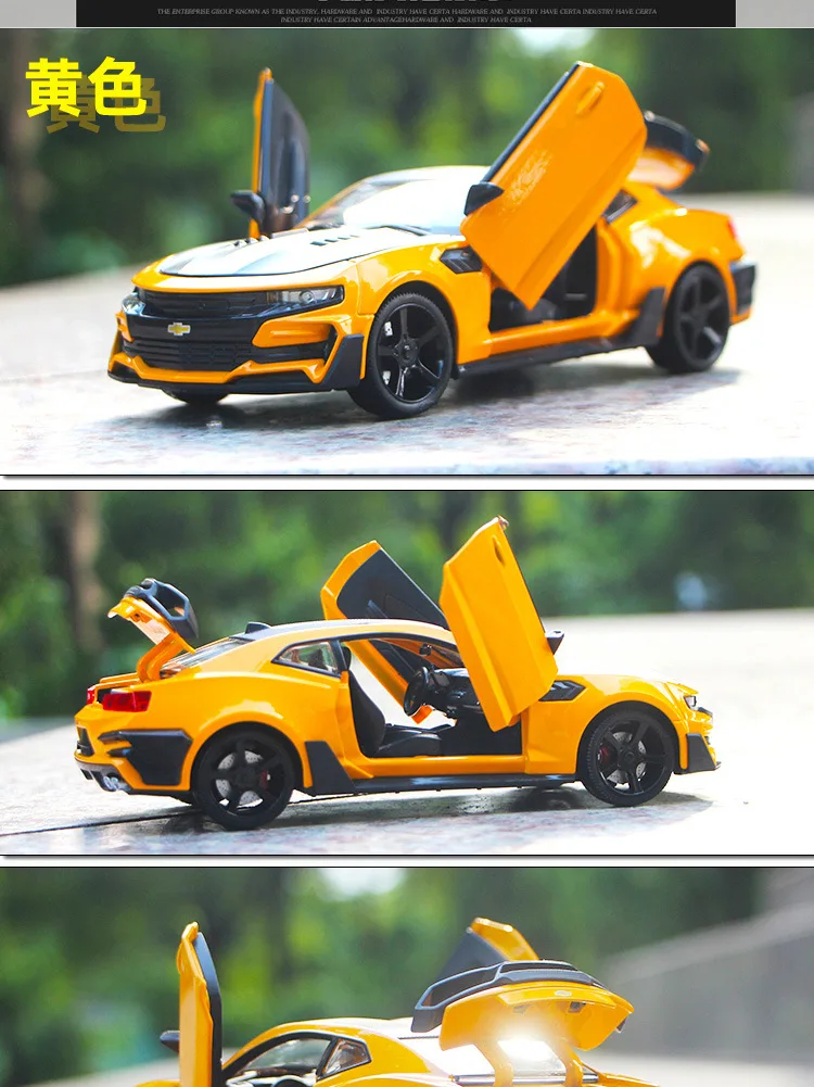 1:24 игрушечный автомобиль отличного качества Chevrolet Camaro Металлический Игрушечный Автомобиль литой автомобиль Diecasts& игрушечные транспортные средства Модель автомобиля игрушки для детей