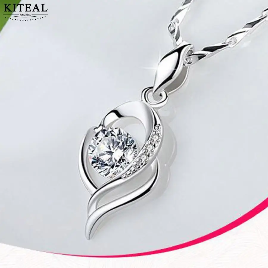 KITEAL модный дизайн девушка ожерелья и подвески сердце кулон подарок на день