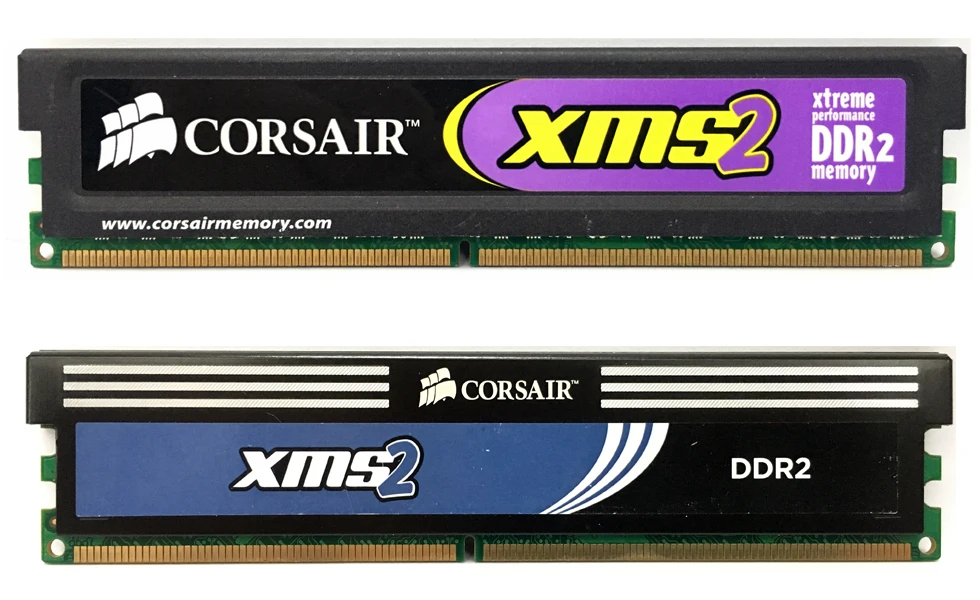 CORSAIR 2 Гб DDR2 PC2 6400 800 МГц памяти ПК Оперативная память модуль компьютер ОЗУ