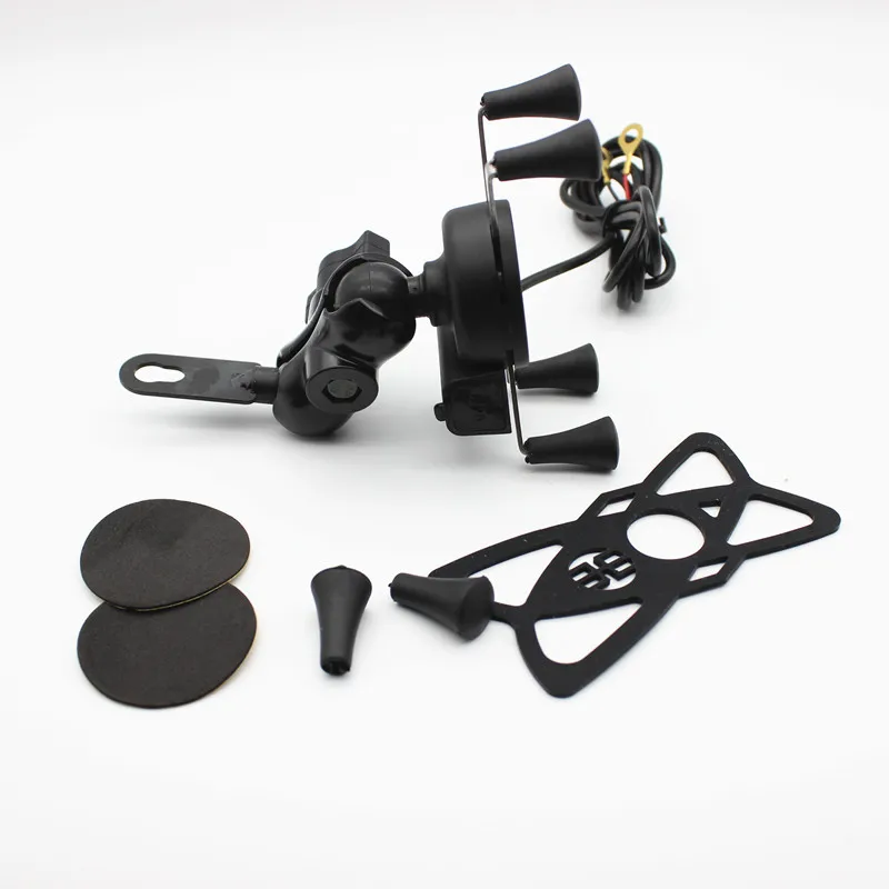 KEOGHS X Shape Grip для 3 5 6 дюймов держатель мобильного телефона с USB зарядным устройством