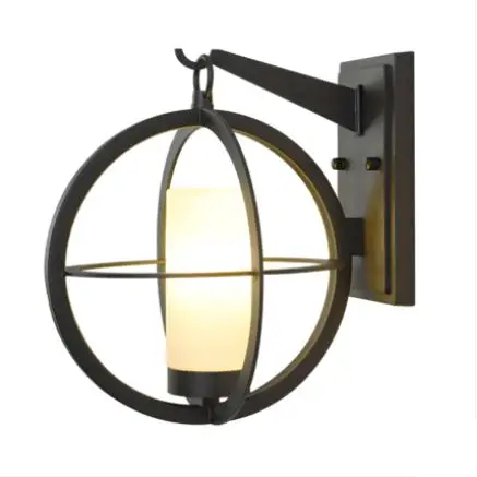Simple outdoor waterproof balcony aisle terrace store wall lamp creative globe sun room | Лампы и освещение