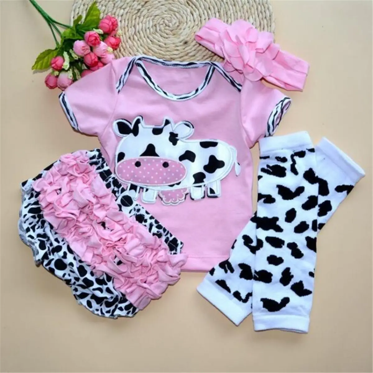 

Toddler Reborn Baby Girls Dolls Clothing Cotton Pink Dairy Pants 22'' Handmade American Girl Doll Clothes Girl Doll Accessories