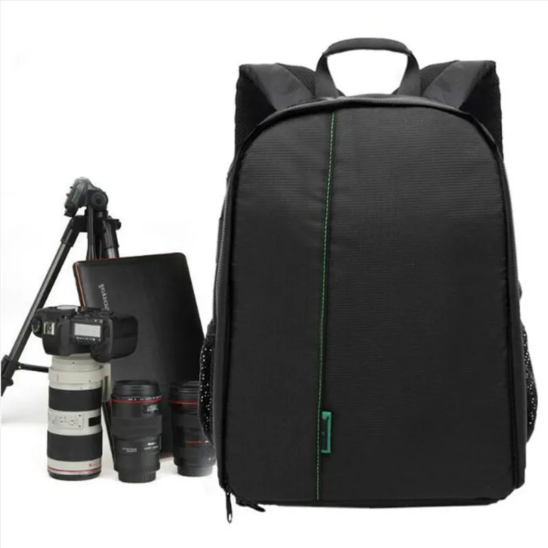Wrumava камера рюкзак плеча DSLR SLR сумка для камеры Стеганый водонепроницаемый Nikon Canon
