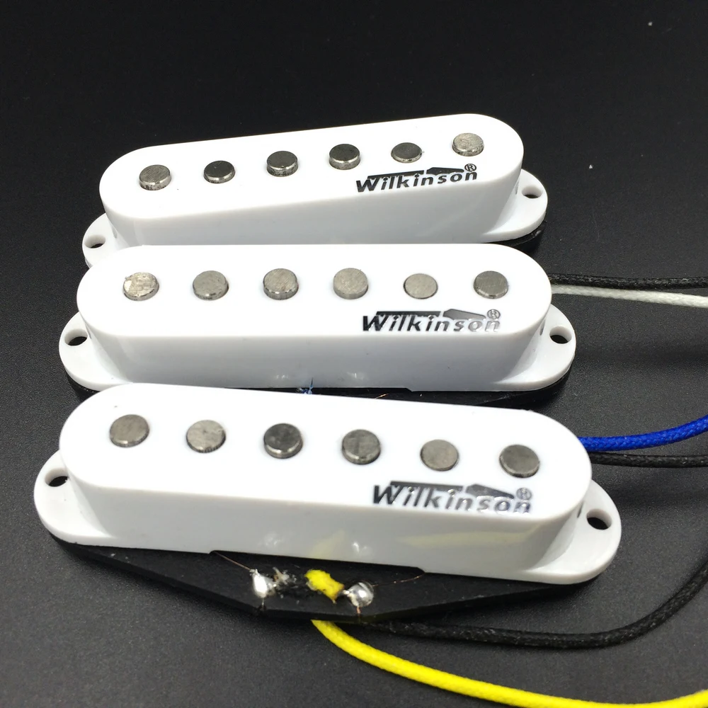 Wildson WVS 60-х Alnico5 SSS однокатушечные гитарные звукосниматели белая электрическая