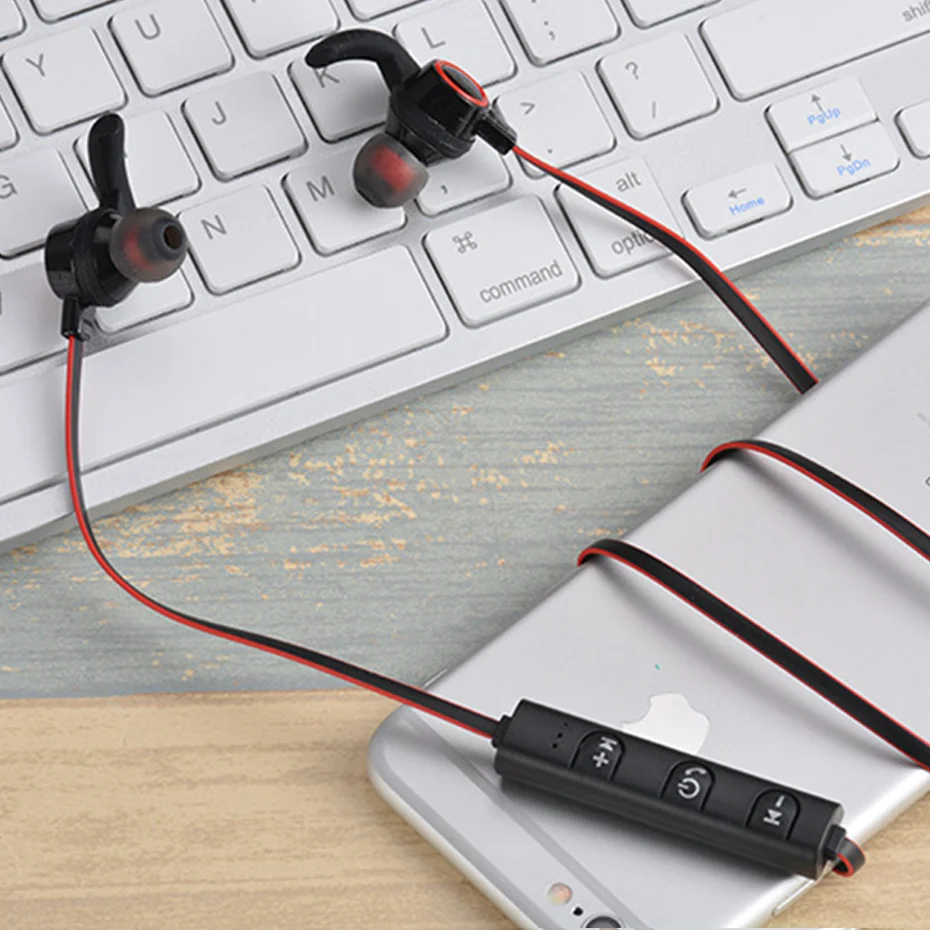 Спортивные bluetooth-наушники с активным шумоподавлением/беспроводная гарнитура для