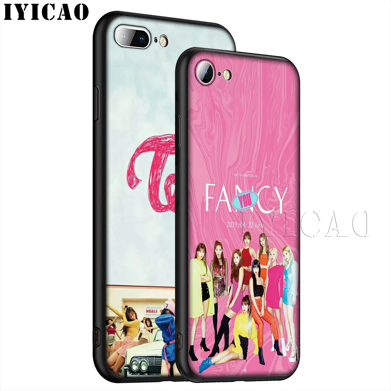 IYICAO TWICE KPOP FANCY YOU Мягкий силиконовый чехол для телефона iPhone XR X XS 11 Pro Max 6 6S 7 8 Plus 5 5S SE 10