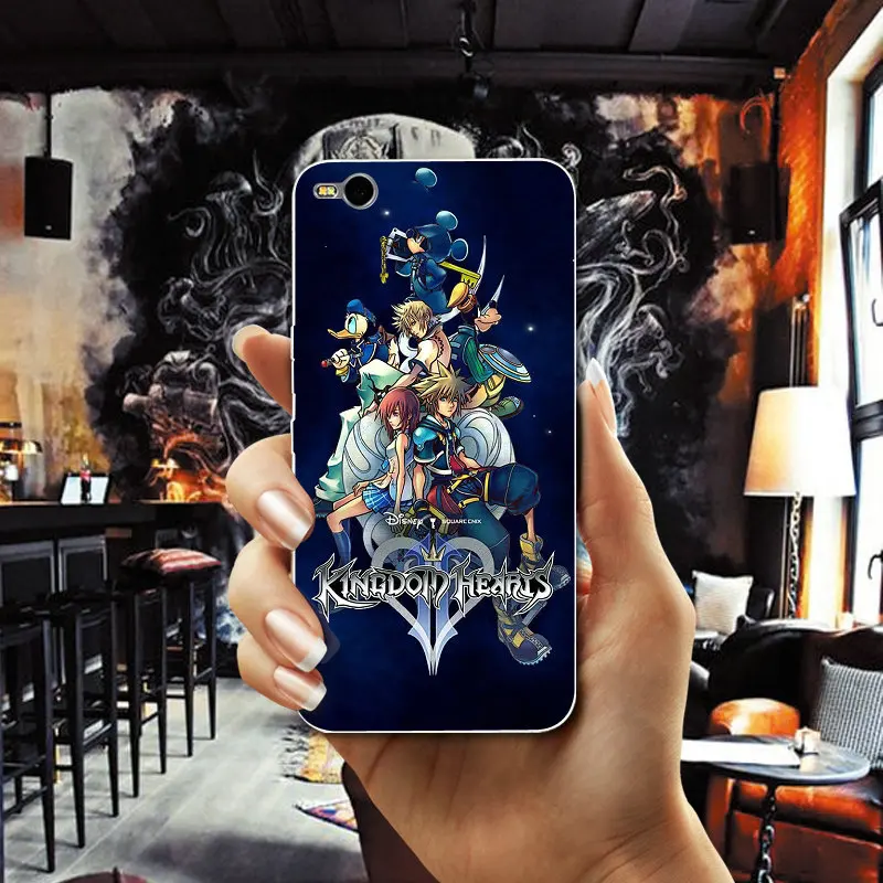 Мода Kingdom Hearts Бессердечный для htc один M7 M8 M9 M10 E9 плюс U11 A9 Desire 530 630 626 628 816 820 Мягкие
