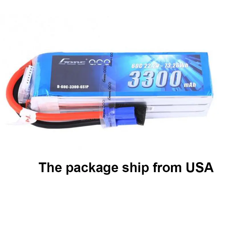 Аккумулятор Gens ace Lipo 6S 3300 мАч 22 2 в батарейный блок Т образная вилка 600 размер