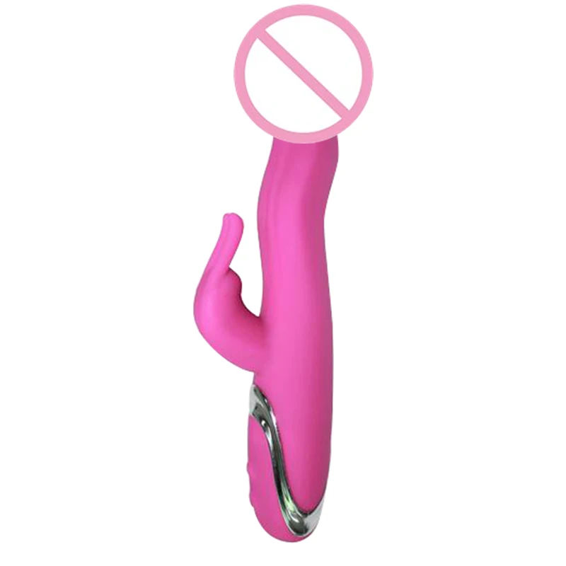 Вибратор Zerosky Rabbit водонепроницаемый 7 скоростей вращение точки G вибрирующие