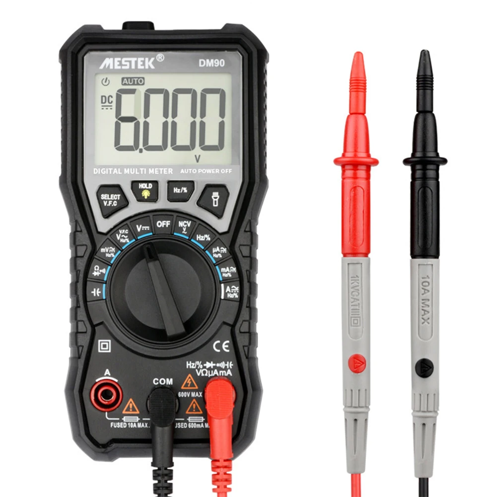 Мини электрический мультиметр с высокой трезвостью тестер Capitance ЖК дисплей