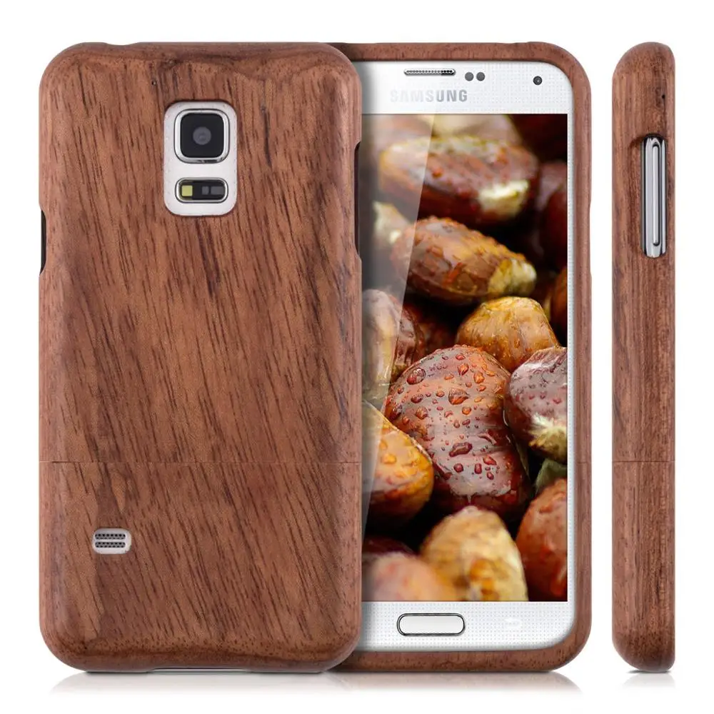 Уникальные твердые деревянные чехлы из палисандра для SAMSUNG GALAXY S7 Edge S8 PLUS S9/S3 I300 S4