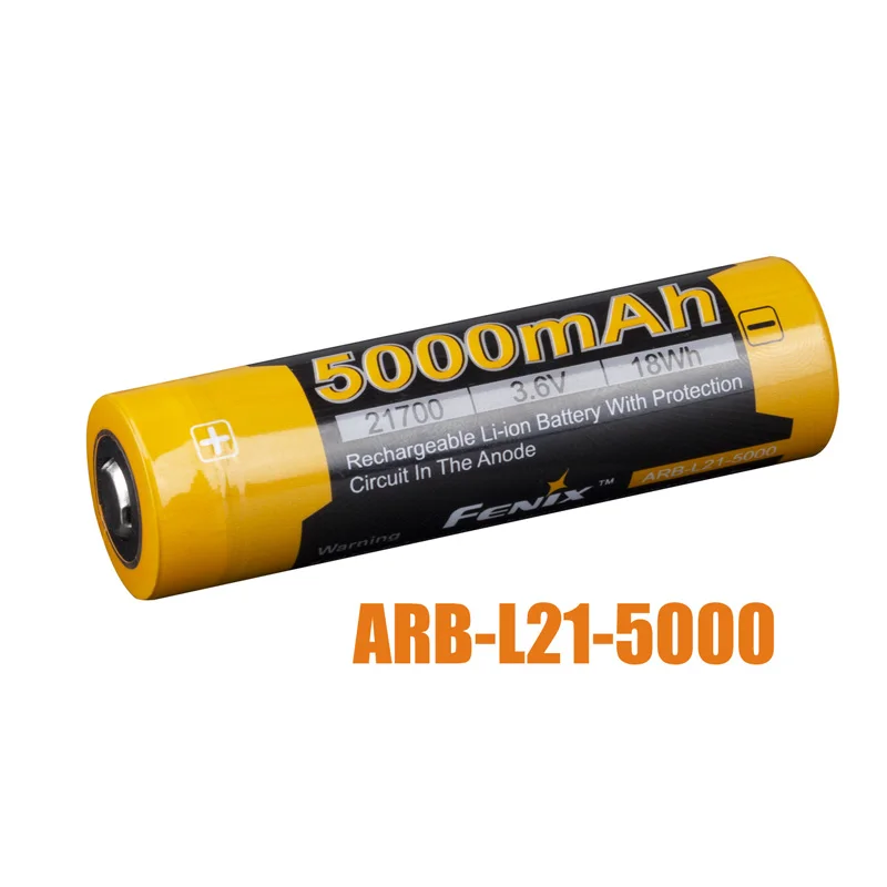 Fenix ARB L21 5000 21700 литий ионная аккумуляторная батарея мАч с PD36R|accessories|accessories