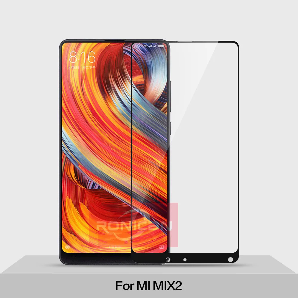 Закаленное стекло для xiaomi mi mix 2 s полная защита экрана mix2 прозрачная стеклянная