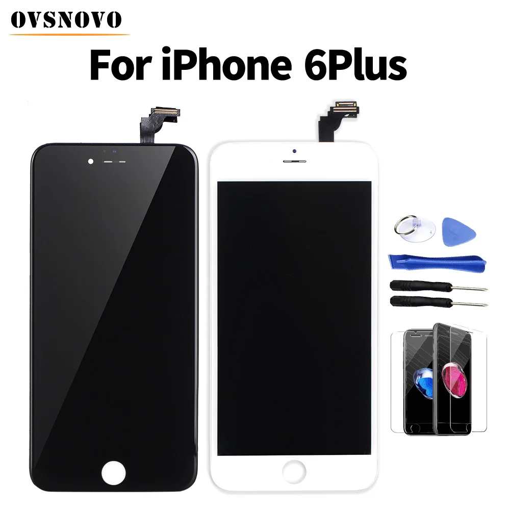 ЖК-дисплей AAA + для iPhone 6 сменный дигитайзер сенсорного экрана в сборе с закаленным