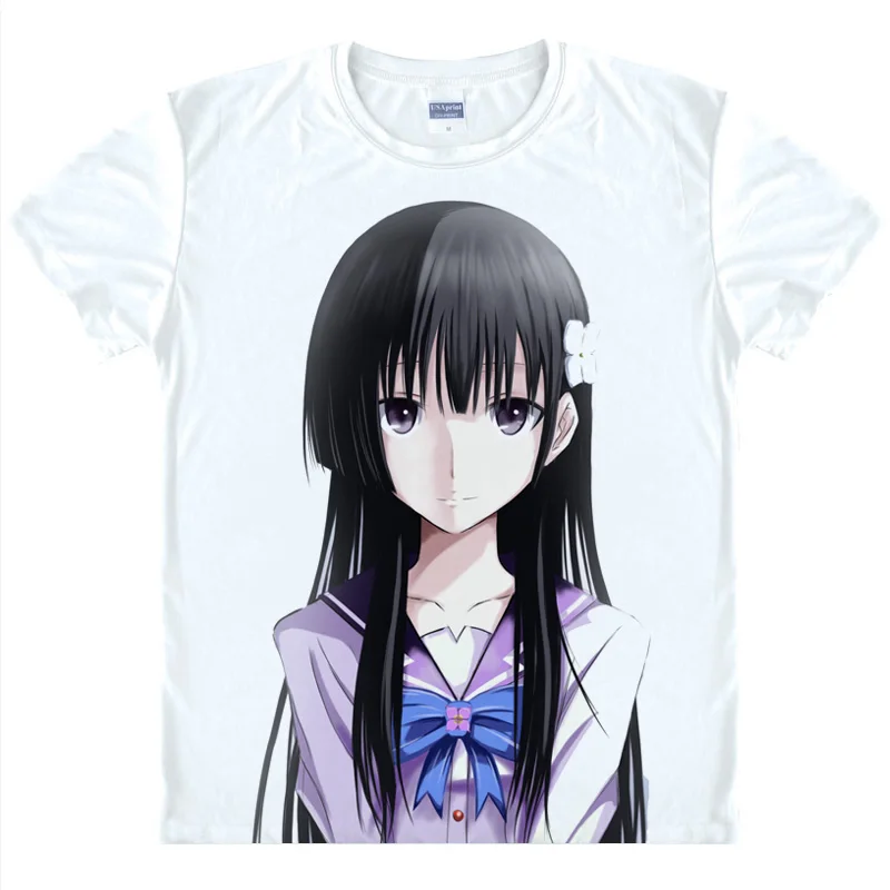 Coolprint Футболка с изображением в стиле аниме Sankarea вечной футболки &quotлюбовь&quot