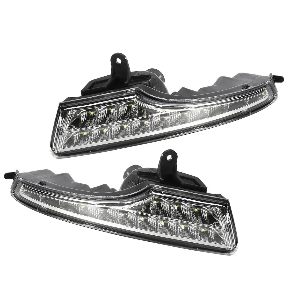 Led Drl для Nissan Altima Teana 2013, дневной ходовой светильник, передний бампер, противотуманная фара, Дневной светильник, головной светильник, мигание