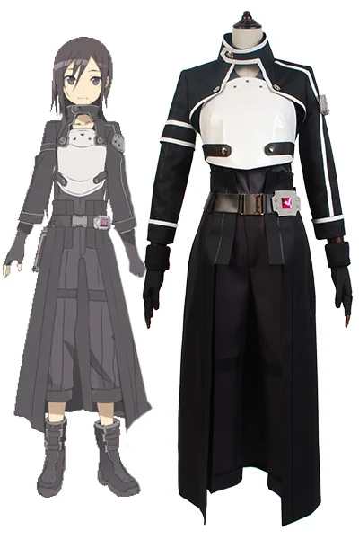 Sword Art Online SAO GGO интерактивный пистолет со вспышкой Kazuto Kirigaya Косплей Полный комплект костюмы топ брюки аниме Хэллоуин косплей костюмы