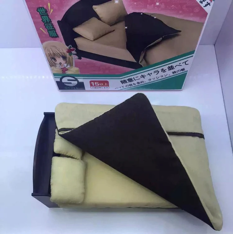 1/12 SHF FIGMA ПВХ Косплей Кукла солдат экшн-фигурка кровать Scence демонстрация мебели