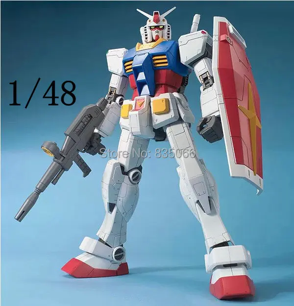 Bandai Gundam 1/48 Мега Размер RX-78-2 костюм мобильного воина модель Наборы Пластик |