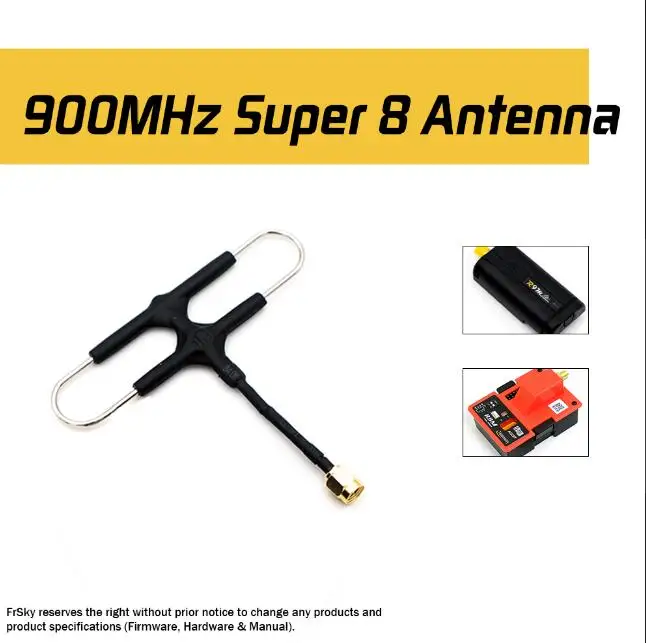 Антенна Frsky super 8 для радиоуправляемых моделей R9M и Lite r9 mini R9 SLIM PLUS r9mm X9D Plus q x7 x10 x10s s12s