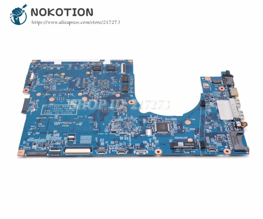 NOKOTION для Acer Φ Материнская плата ноутбука NBMQR11008 448.02G07.001M материнская GTX850M